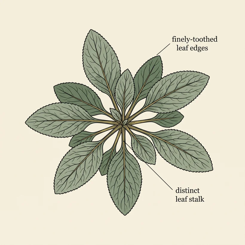 Foxglove identifying features